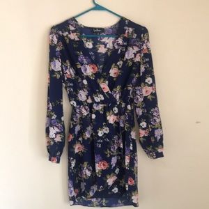 Like New Lulus Floral Cocktail Dress